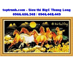 Tranh thêu mã đáo thành công